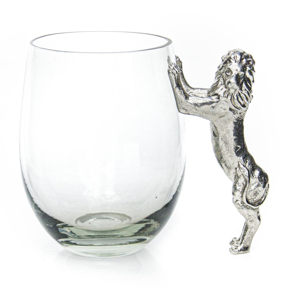 Ngw - B-083-R - Pewter Lion Beermug