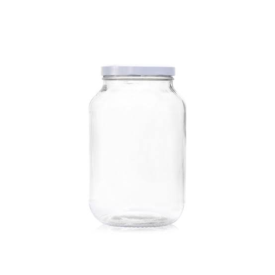 Glass - 3L Cater Jar & 110 RTO WHT