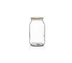 Glass - 580ml Cater Jar & 82 RTO Gold