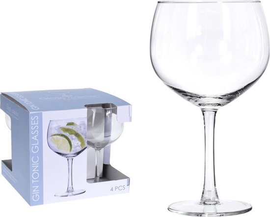 Glass - G&T 650ml 4pc - Glass Collection
