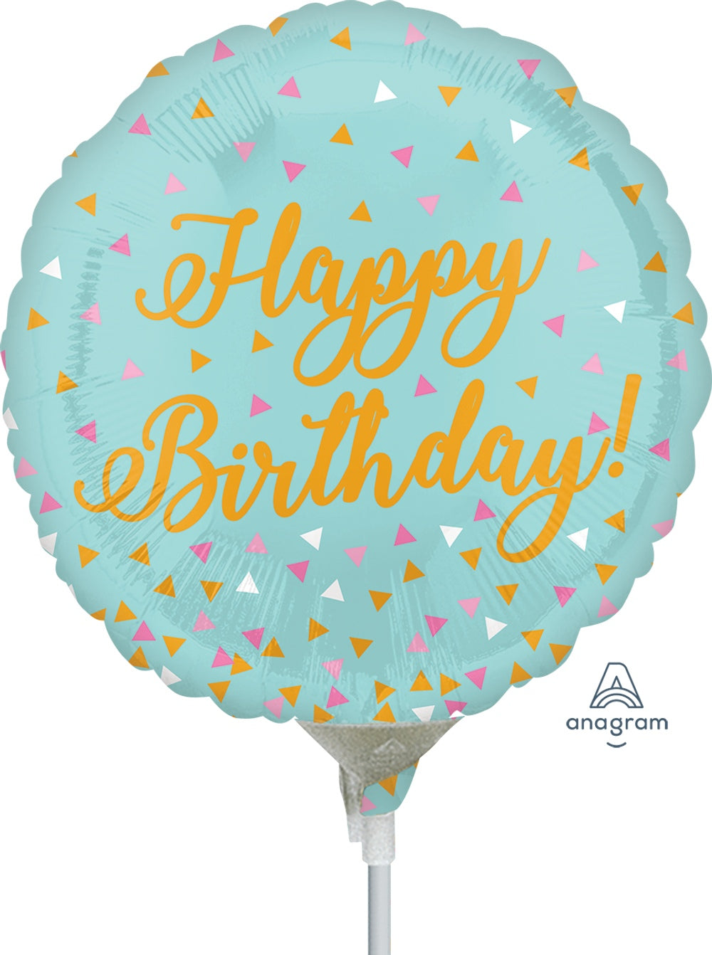 Balloon - 9:Woo Hoo Birthday - Light Blue