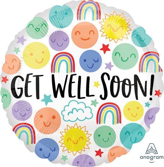 Balloon - 18:Sunny Wishes Get Well