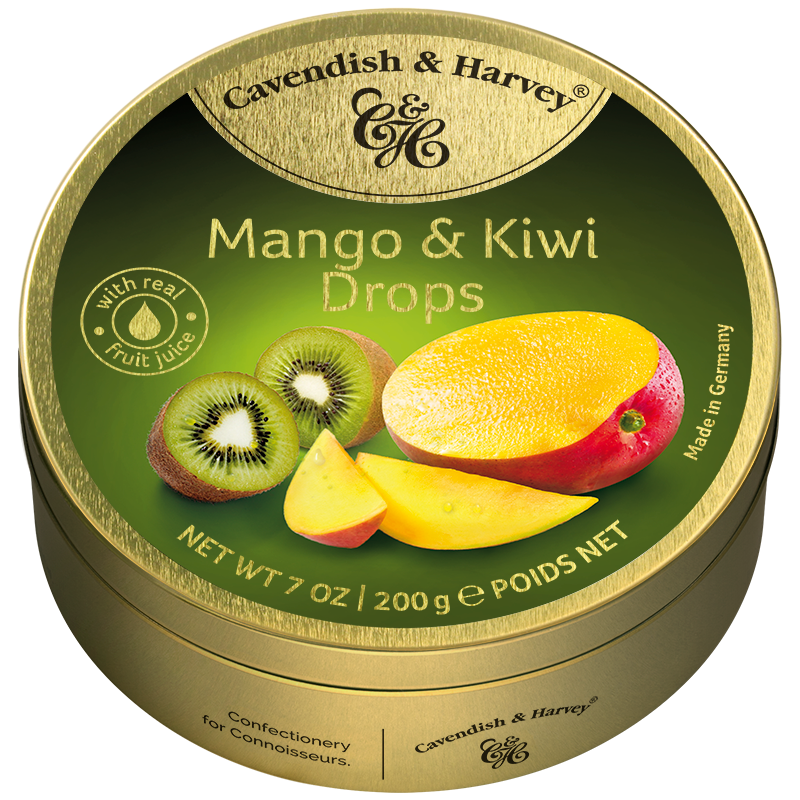 Sweet - C&H Tins Mango & Kiwi 200g