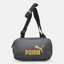 Puma - Bag Black & Gold Core Up Wallet