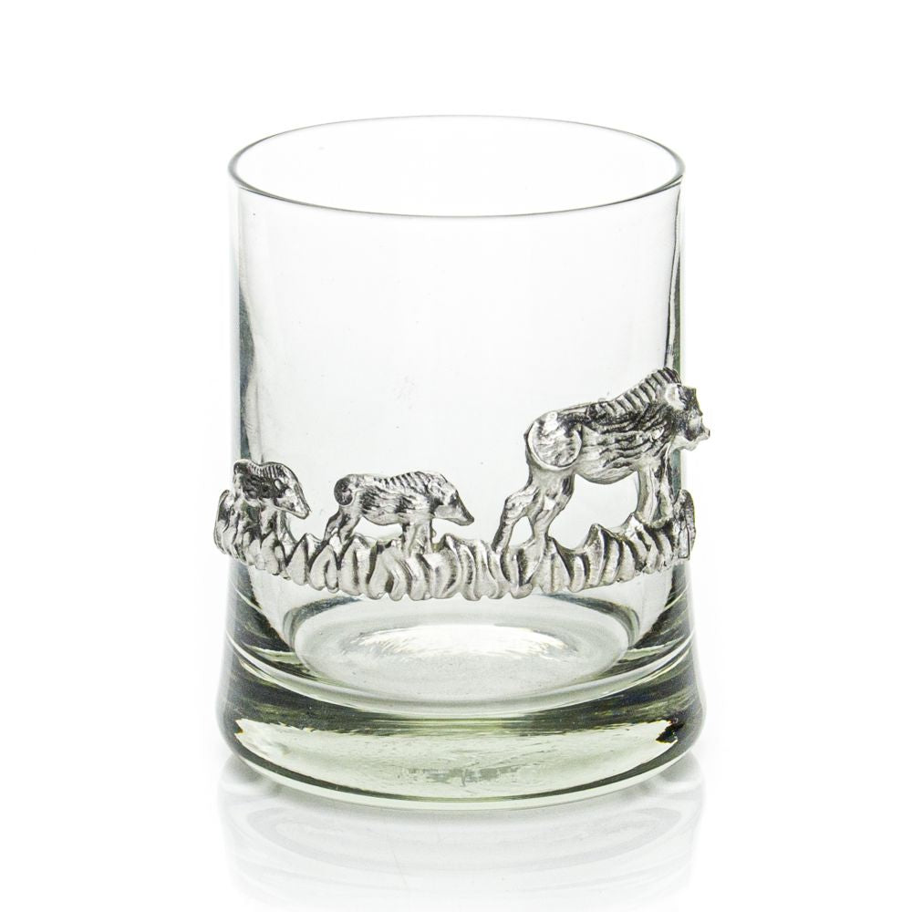 Ngw - C-081-P - Warthog Whiskey Tumbler Pewter