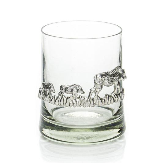 Ngw - C-081-P - Warthog Whiskey Tumbler Pewter
