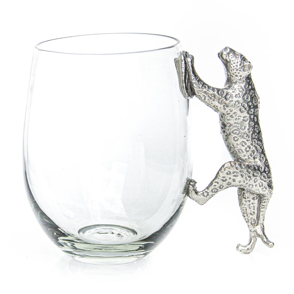 Ngw - B-033-R - Pewter Leopard Beermug