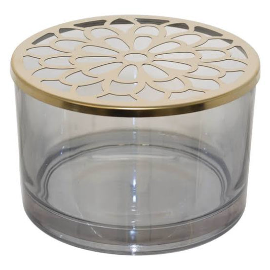 Glass - Nova Blue Vase Lid