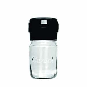 Glass - 250ml Consol Grinder Black