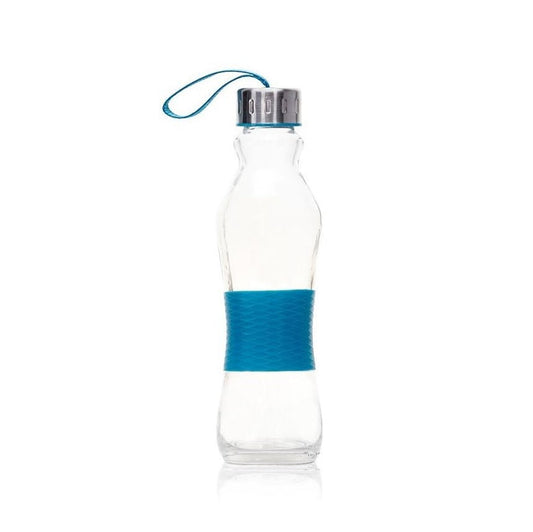 Glass - Bottle - Grip & Go With Handle