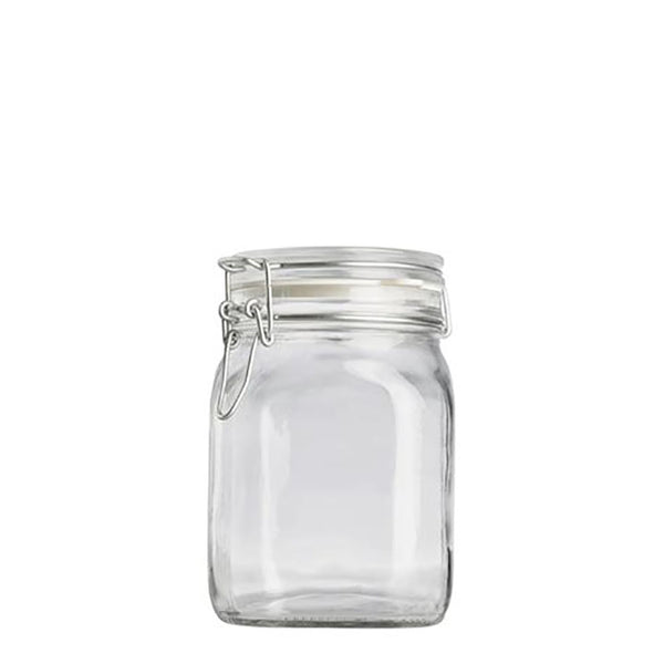 Glass - Hermetic Glass, Clip & Seal, 190ml