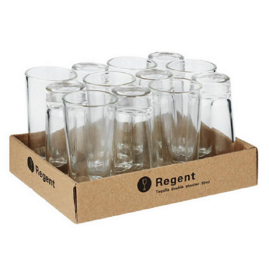 Glass - Shooter Glass - Double - 12 Pack, (50ml)