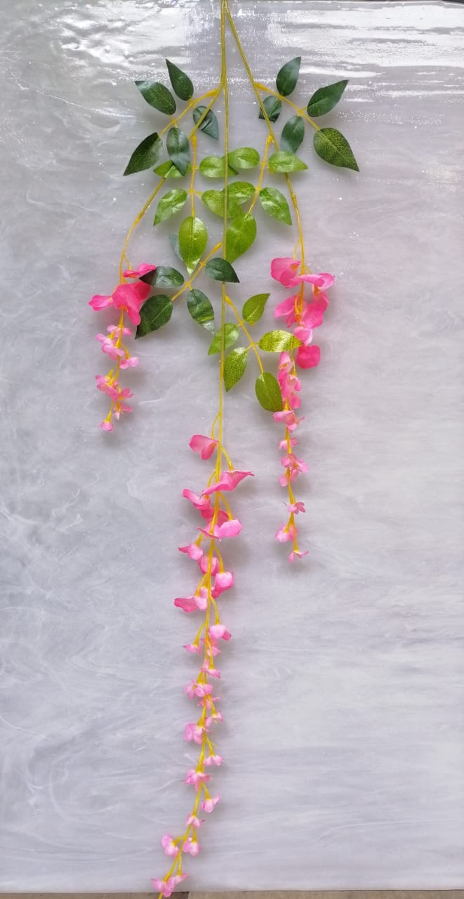 Flower P - Blue & Pink Hanging
