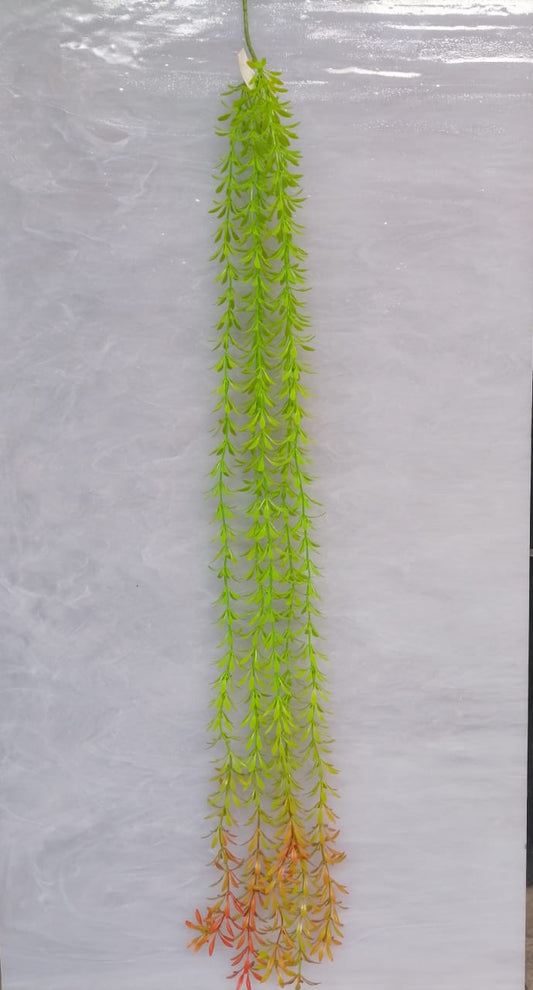 Flower P - Green & Brown Hanging