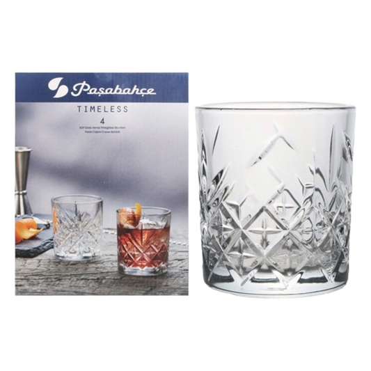Glass - PB Timeless Whiskey 420cc 4pc