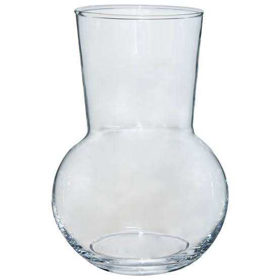 Glass - Adele Mini Vase - Clear 17cm
