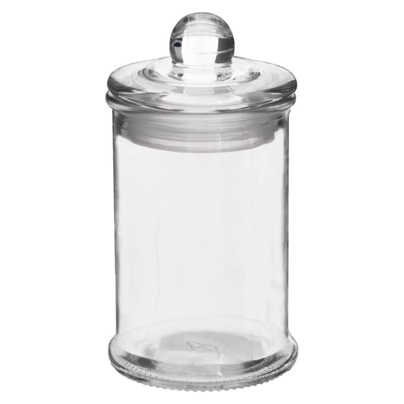Glass - Neptune Container Med 15x8cm 300ml