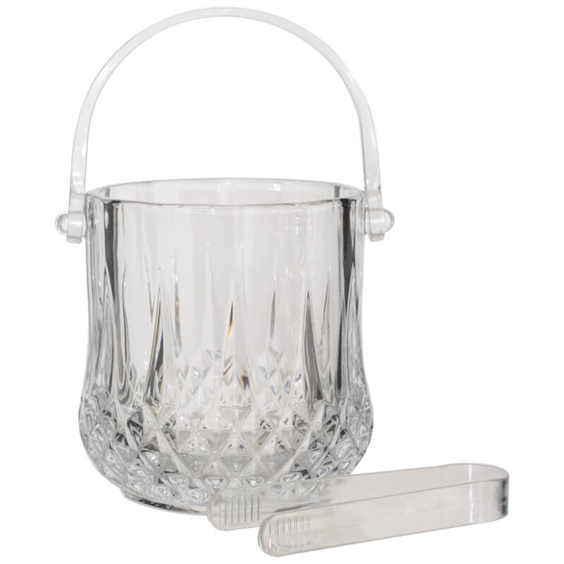 Glass - Ice Bucket - Diva Tong