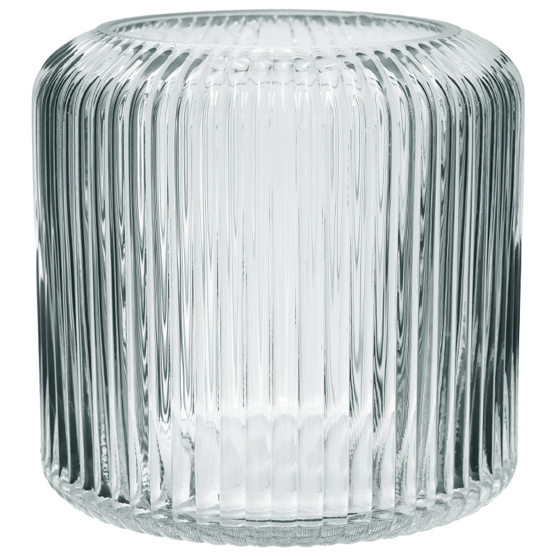 Glass - Line Vase 15cm Clear