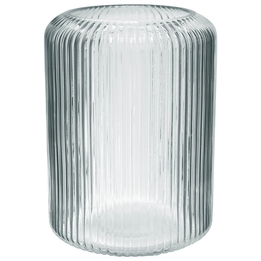 Glass - Line Vase 20cm Clear