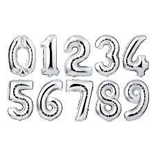 Party - Balloon - Foil - Numbers