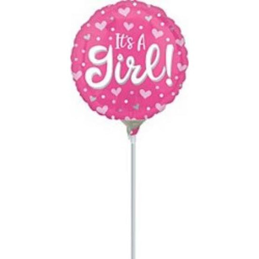 Balloon - 9:It's A Girl Hearts & Dots