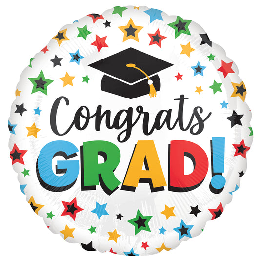 Balloon - 18:Multi Coloured Grad