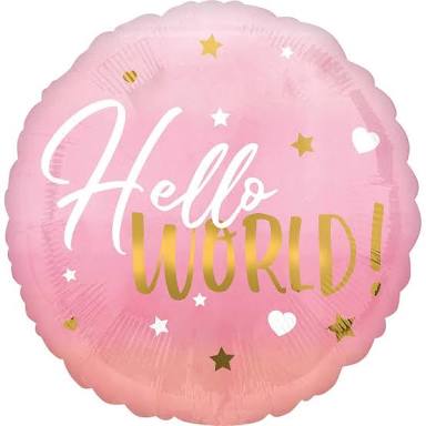 Balloon - 18:Pink Baby Girl