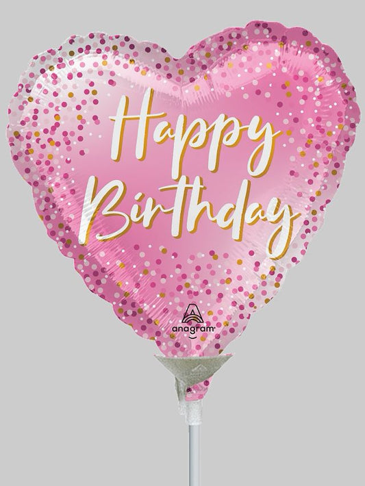Balloon - 9:HB Pink Sparkle