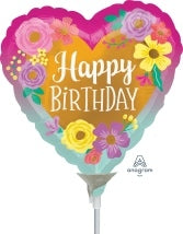 Balloon - 9:HB Painted Flowers