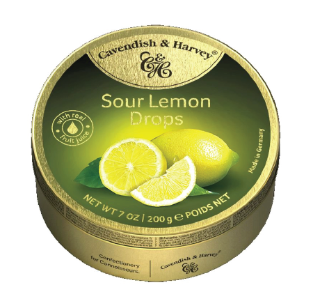 Sweet - C&H Tins Sour Lemon 200g
