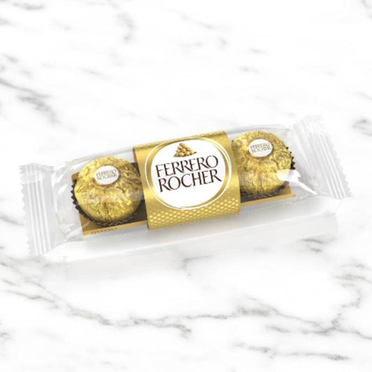 Choc - Ferrero Rocher 3pcs Hazelnut Milk
